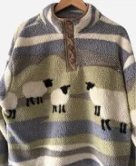 Voicemails for Isabelle 2026 Zoey Deutch Sheep Multicolor Sweatshirt