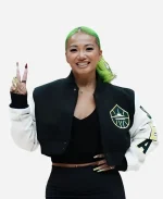 Kayce Kirihara WNBA Seattle Storm Team 2026 Cropped Jacket