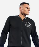 Gunther 2026 WWE Saturday Night’s Main Event The Ring General Black Track Jacket