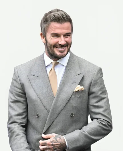 Wimbledon 2026 David Beckham Grey Blazer