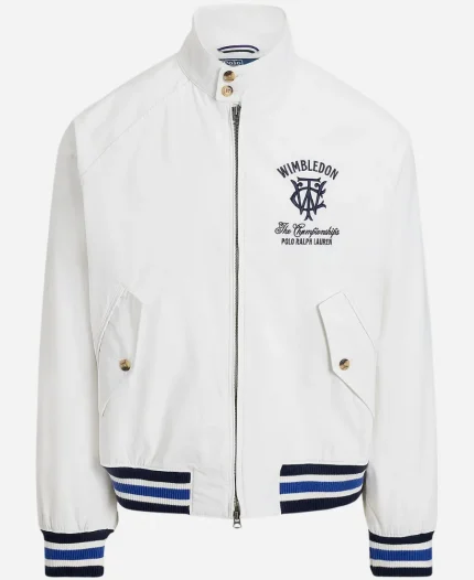 Ralph Lauren RL x Wimbledon Twill Jacket - White