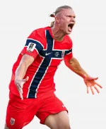 World Cup 2026 Erling Haaland Norway Red Jersey