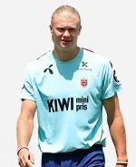 FIFA World Cup 2026 Erling Haaland Norway National Team Training Blue T-Shirt