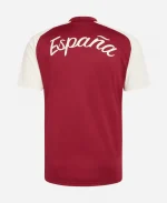 Adidas FIFA World Cup 2026 Spain Away Pre-Match Burgundy Jersey
