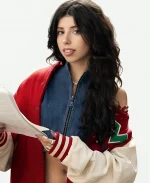 Yali Topol Margalith A Good Girl’s Guide to Murder Red & White Varsity Jacket