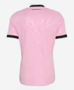 Back view of Adidas Juventus 26/27 Away Jersey for Men in true pink with black trim