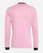 Back view of Adidas Juventus 26/27 Away Long Sleeve Jersey for Men in pink