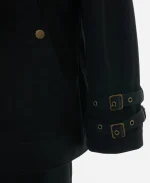 SuperGroupies Bloodborne Hunter Model Jacket adjustable buckle cuff detail in black