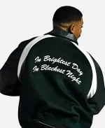 2026 Comic Con Lantern Aaron Pierre Avirex Varsity Jacket