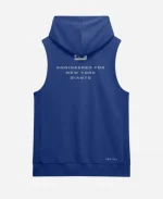 New York Giants Sideline Sleeveless Hoodie