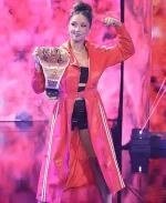 Adidas WWE NXT 2026 Kelani Jordan Red Coat