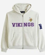 Abercrombie & Fitch Vikings Grey Hoodie