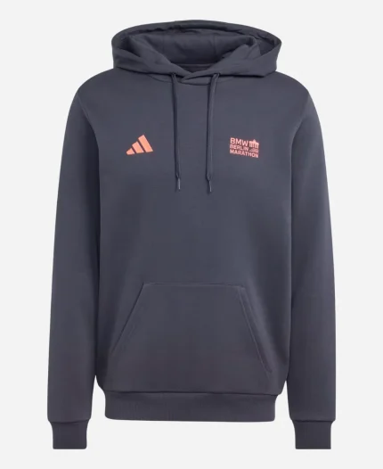 Adidas BMW Berlin Marathon Dark Grey Pullover Hoodie