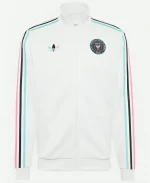 Unisex Adidas Inter Miami CF White Zip Up Track Jacket
