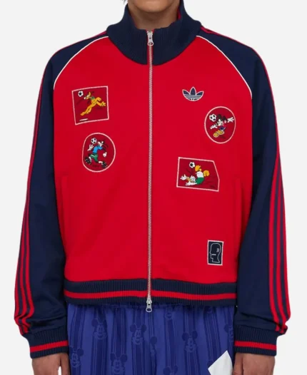Adidas x Brain Dead x Disney Track Jacket - Red