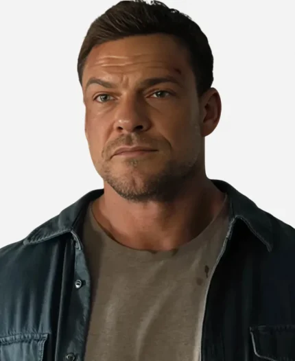 Alan Ritchson Reacher S04 Denim Jacket