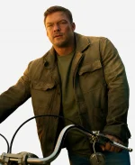 Alan Ritchson Reacher Season 04 Jack Reacher Tan Jacket