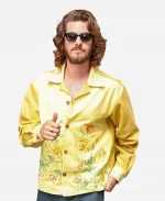 Andrew Garfield ABC Studios New York City Yellow Floral Shirt