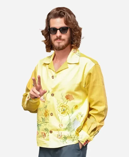 Andrew Garfield ABC Studios 2026 New York City Floral Shirt