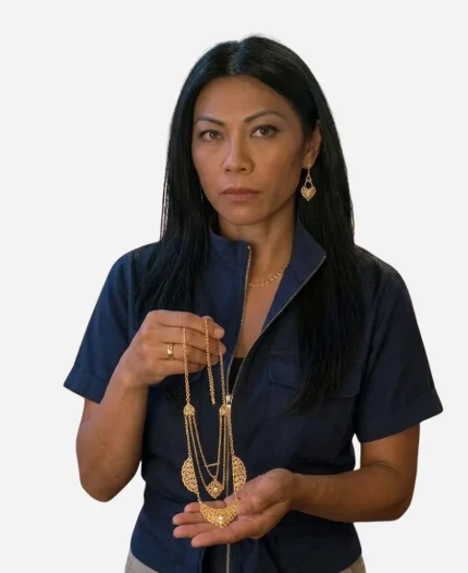 Anggun Reacher S04 Navy Blue Jacket