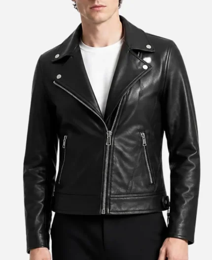 Angie O'Grady TV Series Ransom Canyon Lauren Glazier Black Leather Jacket