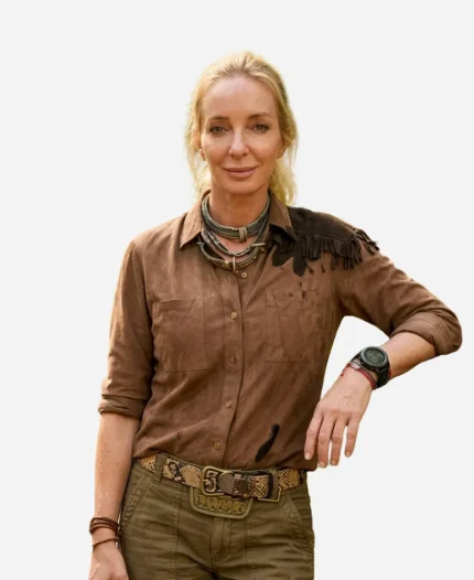 Mutiny 2026 Annabelle Wallis Brown Shirt