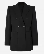 Annette Bening Lucky S01 Black Blazer