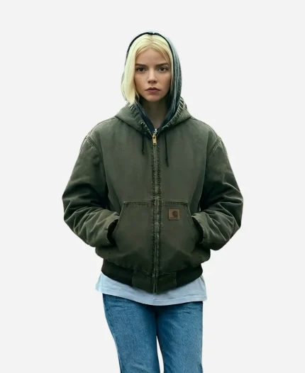 Anya Taylor-Joy Lucky S01 Hooded Jacket