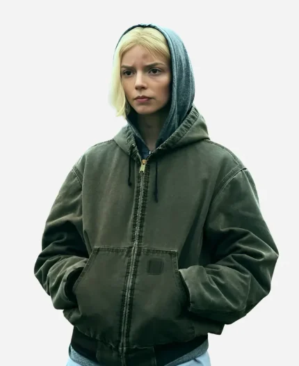 Anya Taylor-Joy Lucky S01 Luciana Armstrong Hooded Jacket
