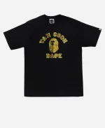 BAPE X VGM College Black T-Shirt