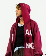 BTS ARIRANG V New York Red Hoodie