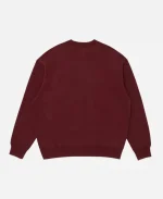 Bape x Disney Mickey Mouse College Burgundy Sweatshirt
