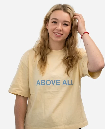 Baylen Out Loud S03 Baylen Dupree Above All Print Yellow T-Shirt