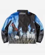 Brigade Race Horse Cycling Jacket in Blue