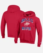 Buffalo Bills Champion Eco Powerblend Red Hoodie