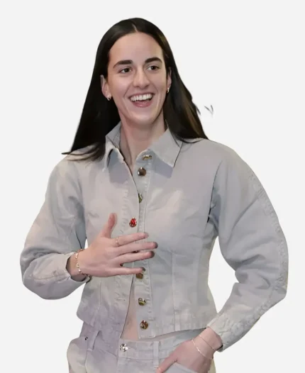 RÙADH Caitlin Clark Indiana Fever vs Valkyries Denim Jacket