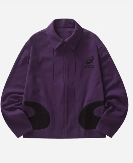 Carnan x ASICS Path II Utility Work Jacket - Purple & Black