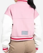 Cernucci Baby Pink Bomber Jacket