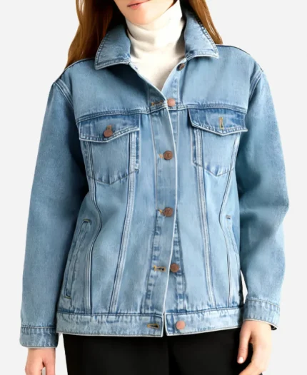 Chateau Marmont LA 2026 Inde Navarrette Blue Denim Jacket