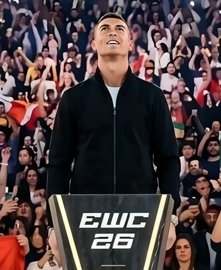 Cristiano Ronaldo CR7 Esports World Cup 2026 Black Jacket