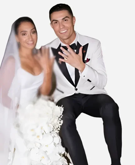 Cristiano Ronaldo Wedding 2026 White Blazer