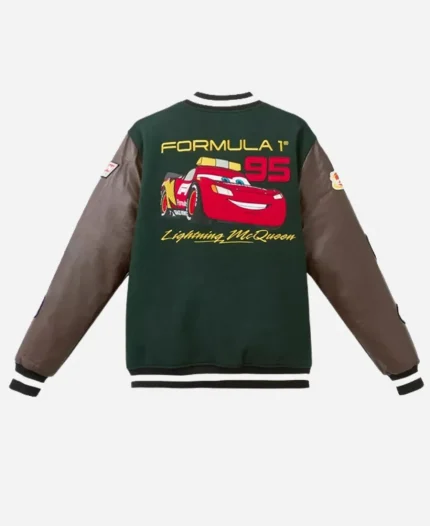 Disney x F1 Lightning McQueen Varsity Jacket