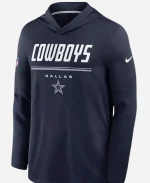 Dak Prescott Preseason Cowboys Nike Dri-FIT Navy Blue Hooded T-Shirt