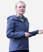 Dakota Fanning 2026 Ella Morgan Hooded Jacket