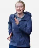 Dakota Fanning Ella Morgan Grey Jacket
