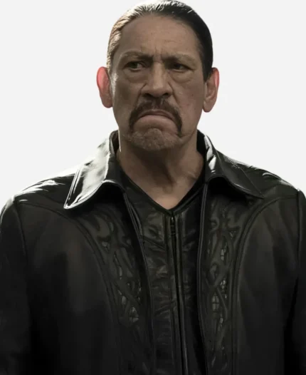 Danny Trejo The Flash S04 Leather Coat