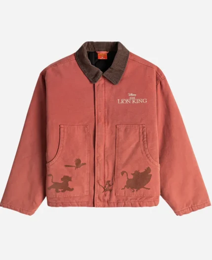 Men’s Disney The Lion King Sunset x Shoe Brown & Orange Palace Work Jacket
