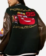  Disney x Formula 1 Pixar Cars Lightning McQueen Varsity Jacket