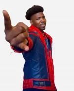 Dominique Barrett Spider-Man Brand New Day 2026 Premiere Red Leather Jacket