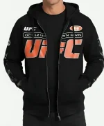 Drake’s OVO x UFC Capsule 2026 Black Hooded Jacket 